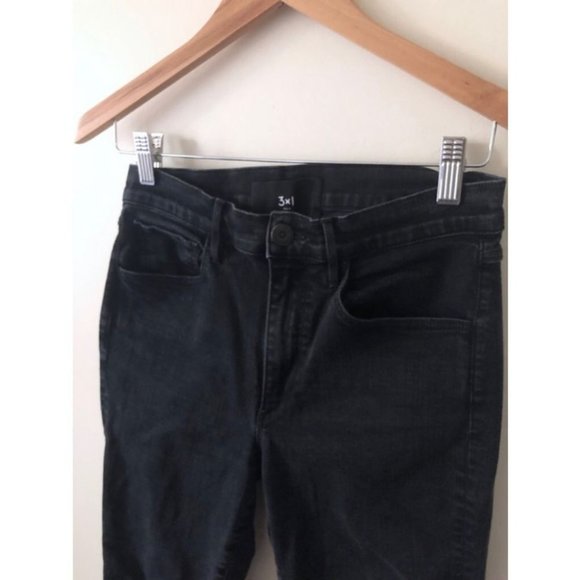 3x1 W3 Destroyed Hem Ankle Skinny Jeans - Picture 5 of 8
